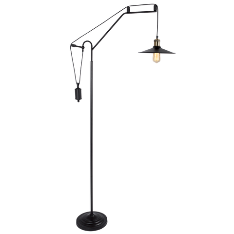 Matt Black Metal Floor Lamp (SL016)